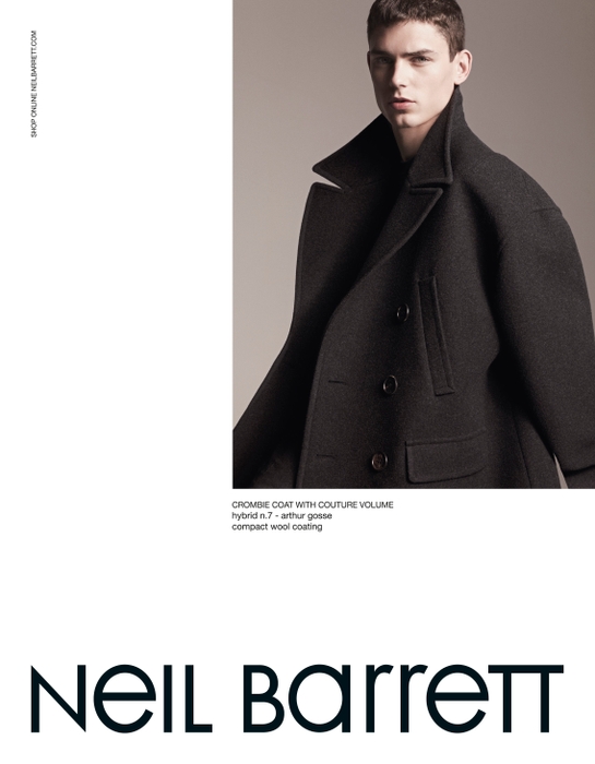 Neil Barrett 12AW ADV campaign