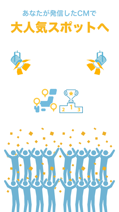 発信したCMで大人気スポットへ