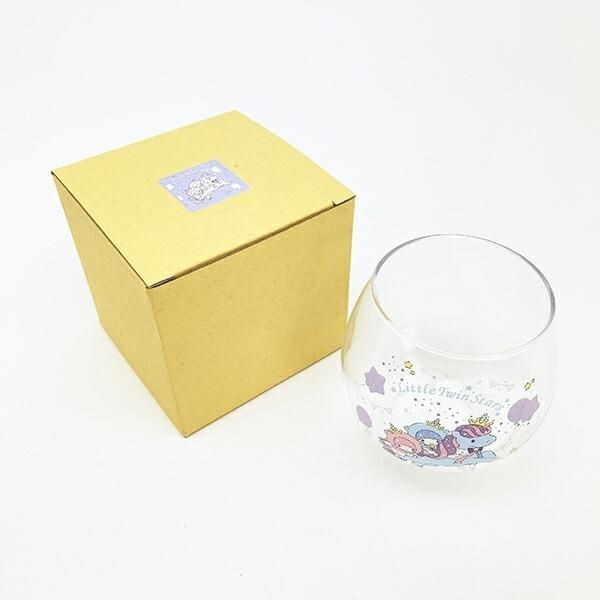 キキララのガラスコップ