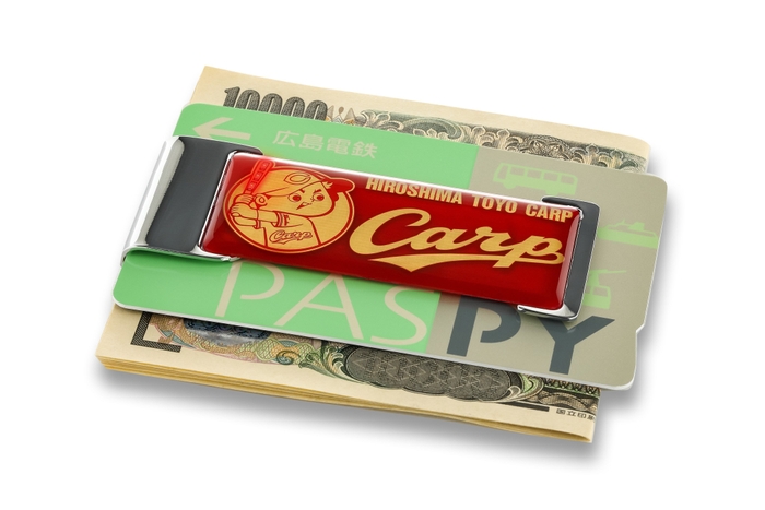 FLASH 広島カープ 基板アート ICカードクリップ LED