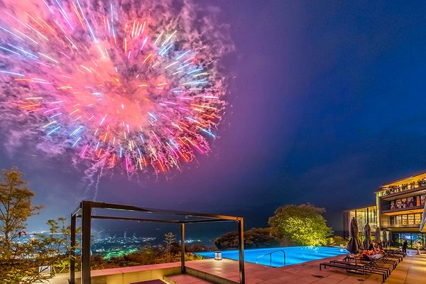 開業記念プライベート花火鑑賞会（イメージ）