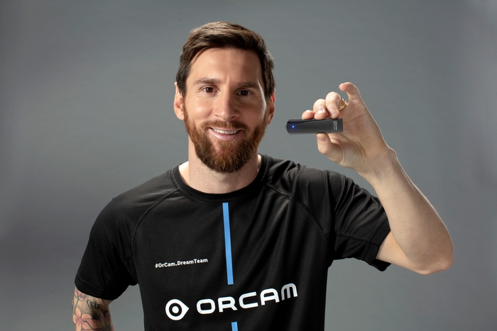OrCam グローバルアンバサダー リオネル・メッシ