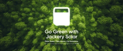 【Jackery】4月22日アースデイ（地球の日）に「Go Green with Jackery Solar」特別キャンペーンが開催！Jackery特別な賞品もご用意！