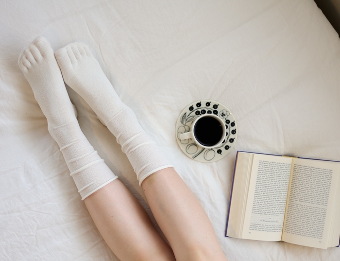 シルク フットケアソックス