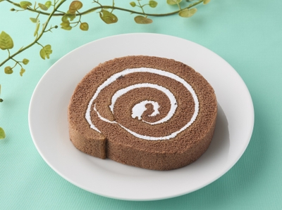 しっとりチョコミントロールケーキ イメージ画像