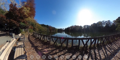 【善福寺公園】360度カメラで撮影したパークビューを公開