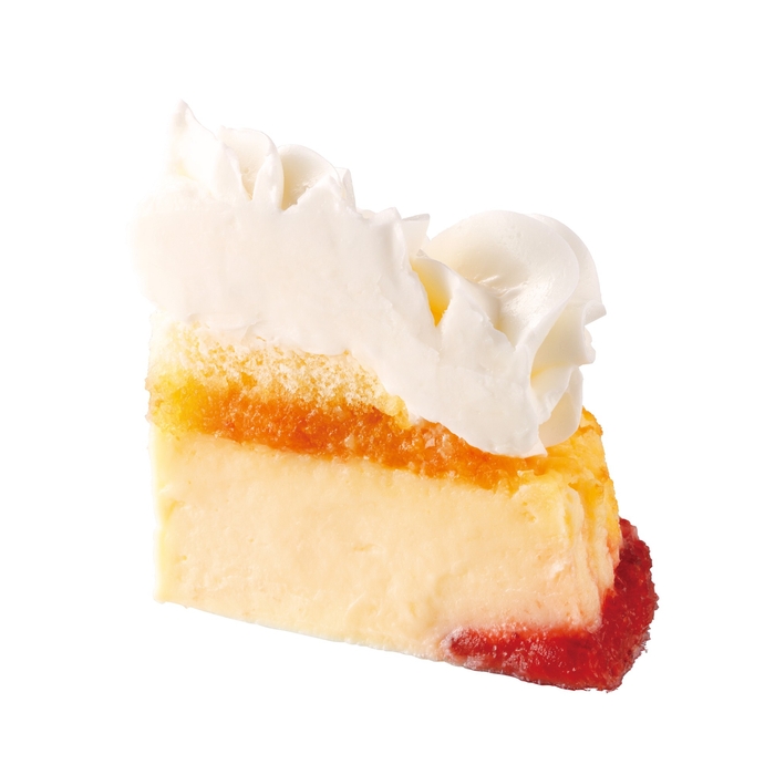 A WORKSいぬぬバスクチーズケーキ クリスマス予約商品 カットイメージ画像