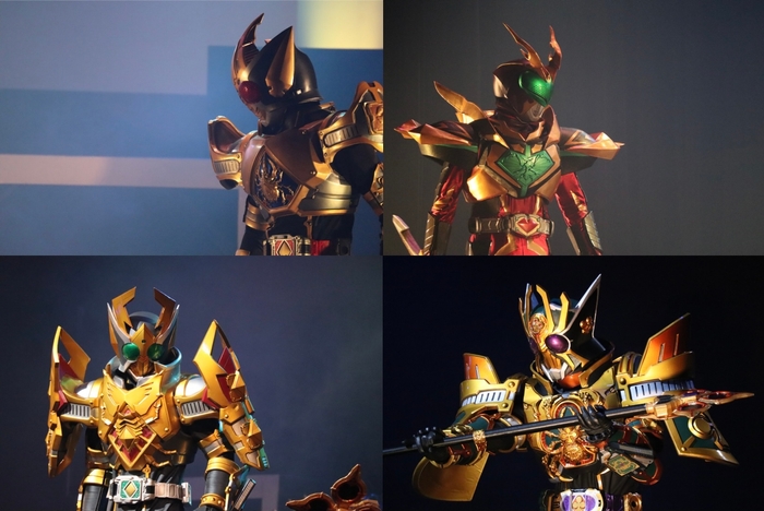 4人のキングフォームが勢揃い!