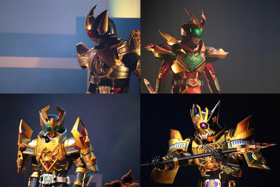 4人のキングフォームが勢揃い！