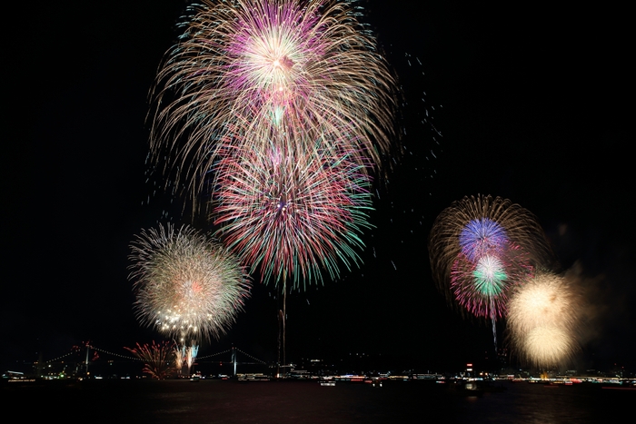 関門海峡花火大会