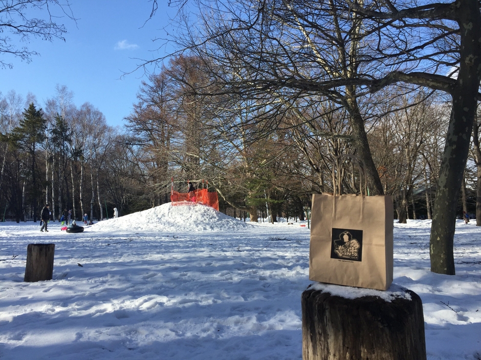 おしゃれな紙袋で提供