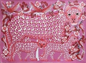 六甲ガーデンテラス ショップ「ホルティ」 アフリカン現代アート「ティンガティンガ・アート原画展」 7月20日（土）から8月31日（土）まで開催 7月21日（日）、8月23日（金）にはワークショップ実施！