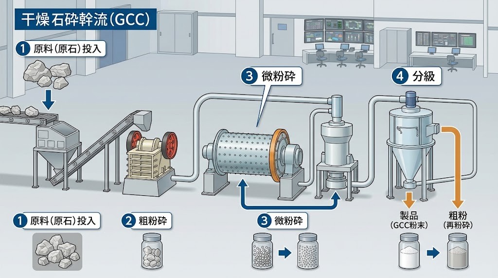 炭酸カルシウムの粉砕(GCC)市場調査:規模推移、成長率3.4%、最新業界動向2026-2032