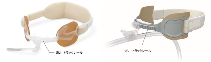 左:アンカーファスト、右:アンカーファスト スリムフィット*小柄な方に装着できるデザイン