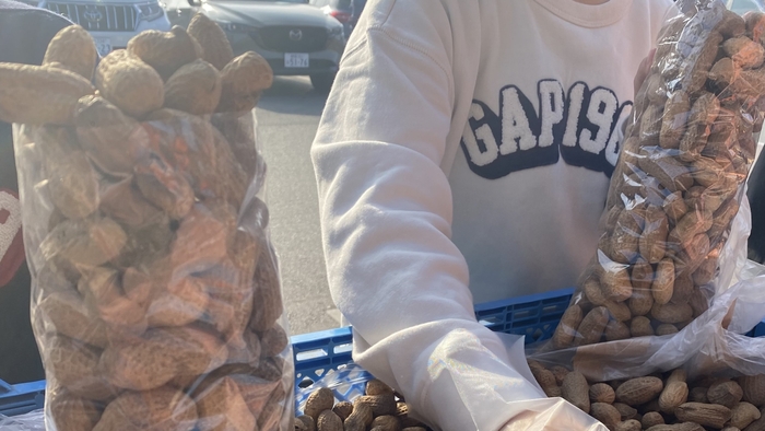 煎り落花生詰め放題