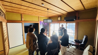 淡路島岩屋・和モダン古民家宿・内覧会　～地域の０歳から９０歳代が集う会に～