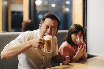 ビールとソフドリはリーズナブルに