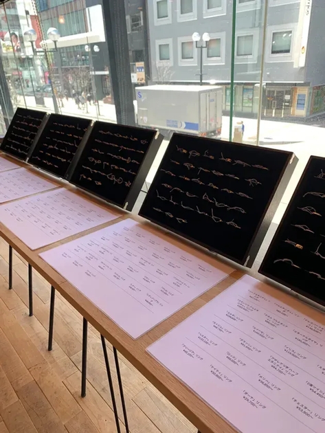 札幌会場の展示