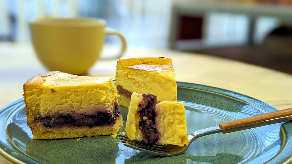 米粉の発酵チーズケーキ