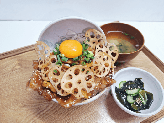 パリ!しゃき!ローズポーク豚丼