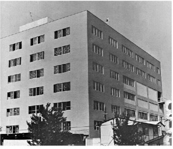 1965年当時の中広島変電所(1965年完成)