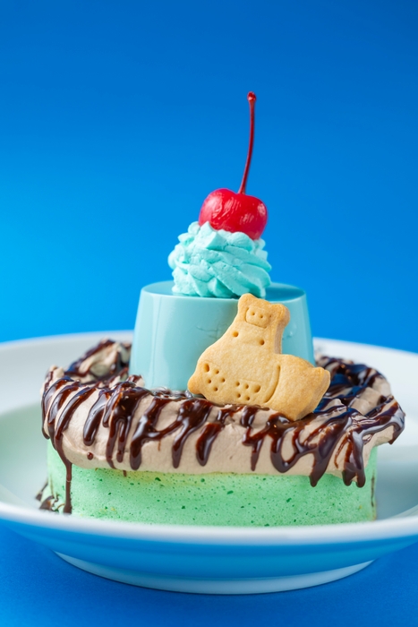 チョコミントプリンパンケーキ 1,300円