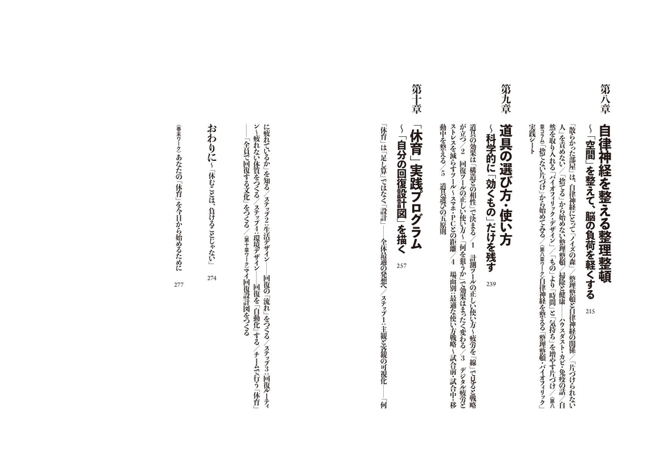 『リカバリー解体新書』目次③