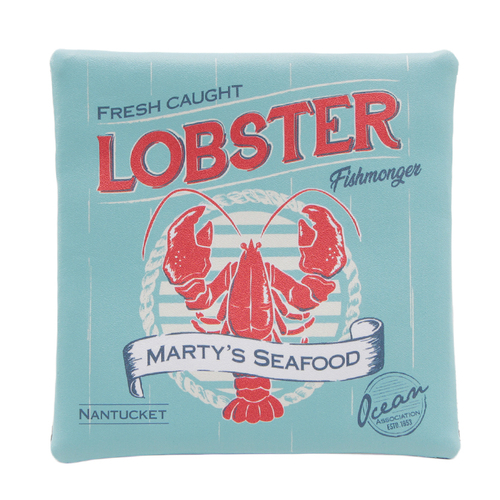 「スクエアポーチ Lobster」価格：490円／ロブスター屋の看板をモチーフにした薄型のポーチです。