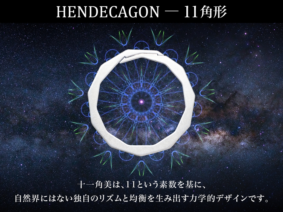 11角形が示す“使いやすさと機能美