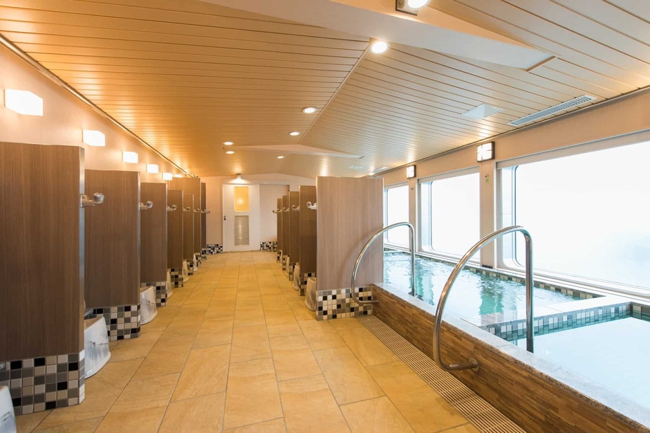 さんふらわあ 大浴場会席料理