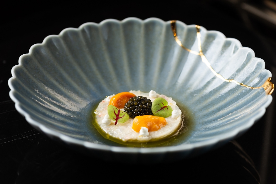 Cannubi by Umberto Bombana ラングスティーヌのタルタル