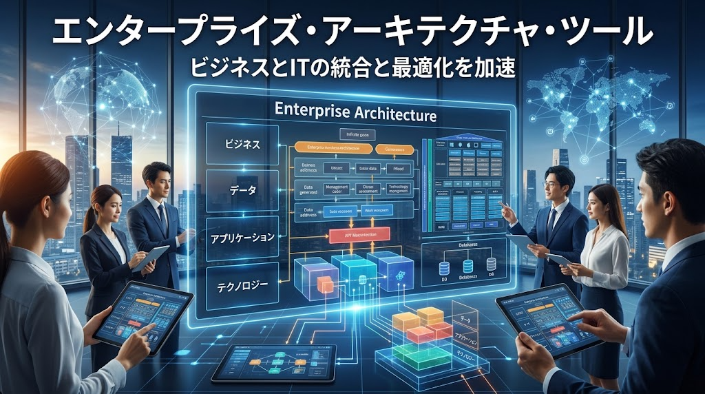 エンタープライズ・アーキテクチャ・ツール市場戦略レポート2026:競合状況、成長要因、投資リスク