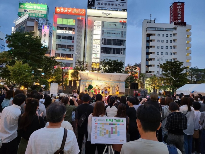 2023年10月1日に開催された「郡山市音楽の日」の様子