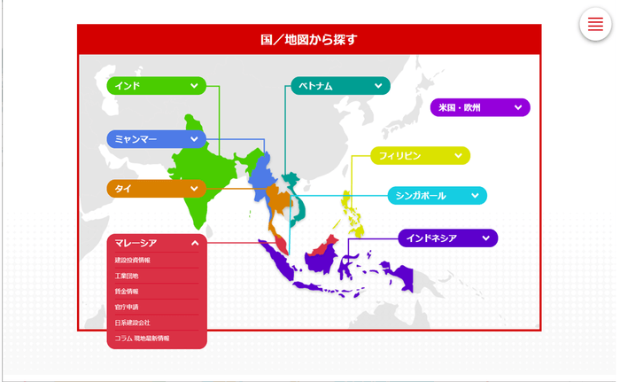 アジア8か国の建設関連情報