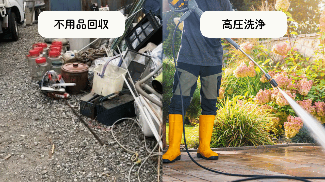 プラン内にある作業の様子