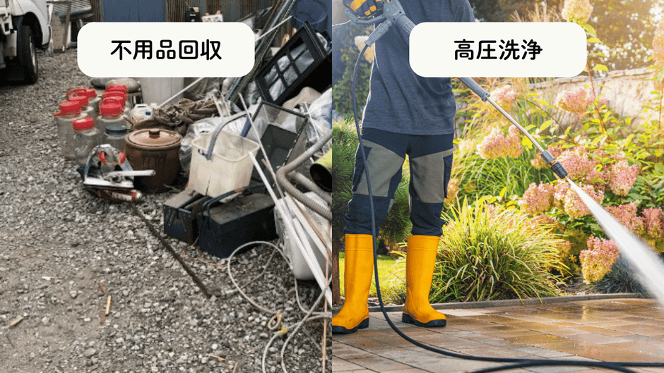 プラン内にある作業の様子