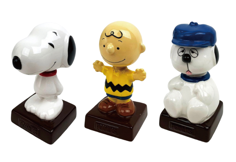 あ♡オラフもいる新商品！ゆらゆらするスヌーピーをずっと見ていたい♪スウィングフィギュア