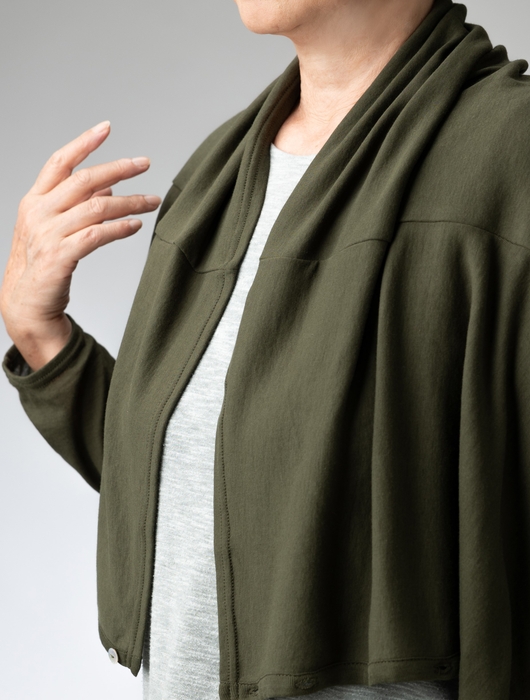 天使の綿シフォン ボレロスタイル