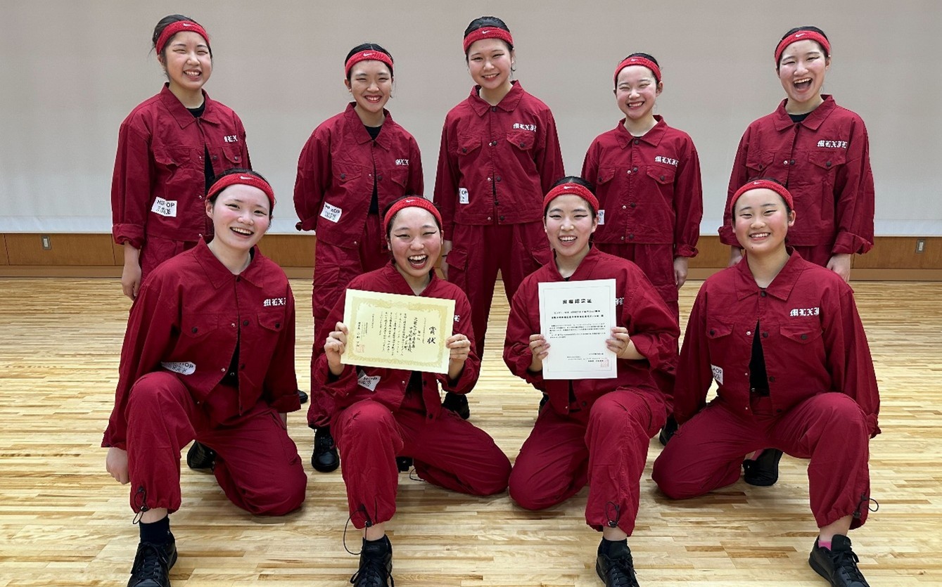 近畿大学附属広島中学校東広島校ダンス部　全国中学校ダンスドリル選手権大会に10大会連続出場