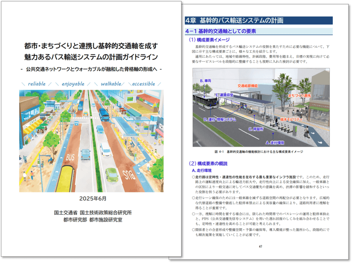 ガイドライン表紙と本編イメージ