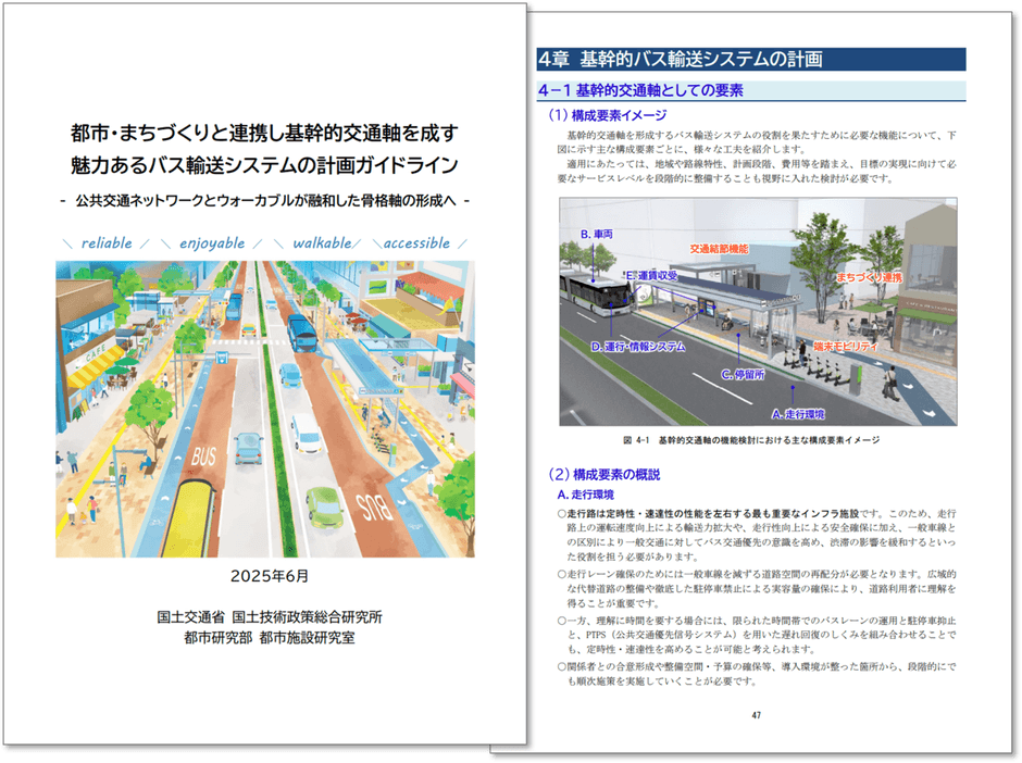 ガイドライン表紙と本編イメージ