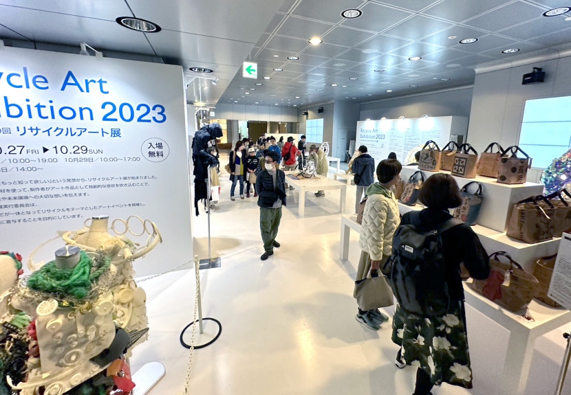 昨年開催第9回リサイクルアート展(1)