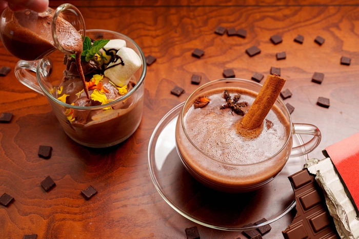 ▲「Cafetta」スパイスホットチョコドリンク