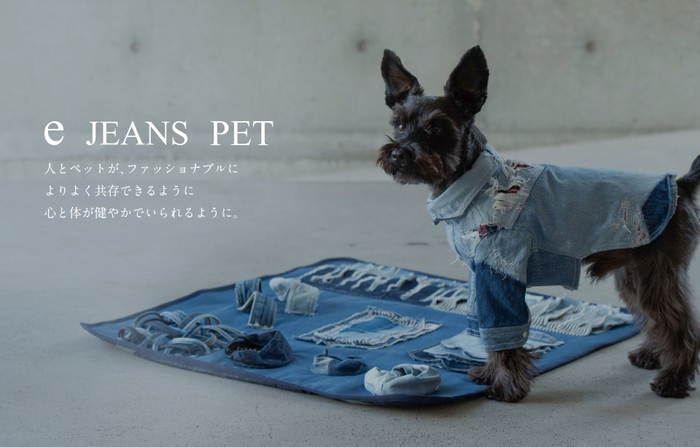 出展者例：e JEANS PET