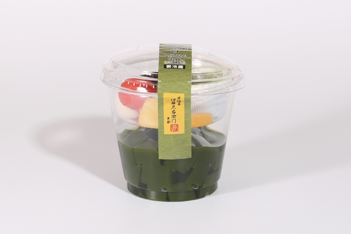 宇治抹茶あんみつ パッケージ