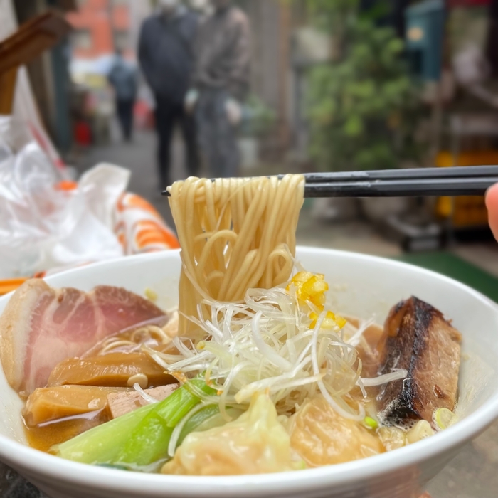 特製醤油ラーメン(細麺)　