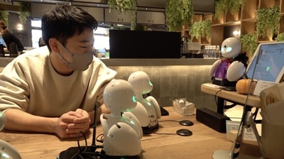 昨年の遠隔就労体験プログラムの様子 2