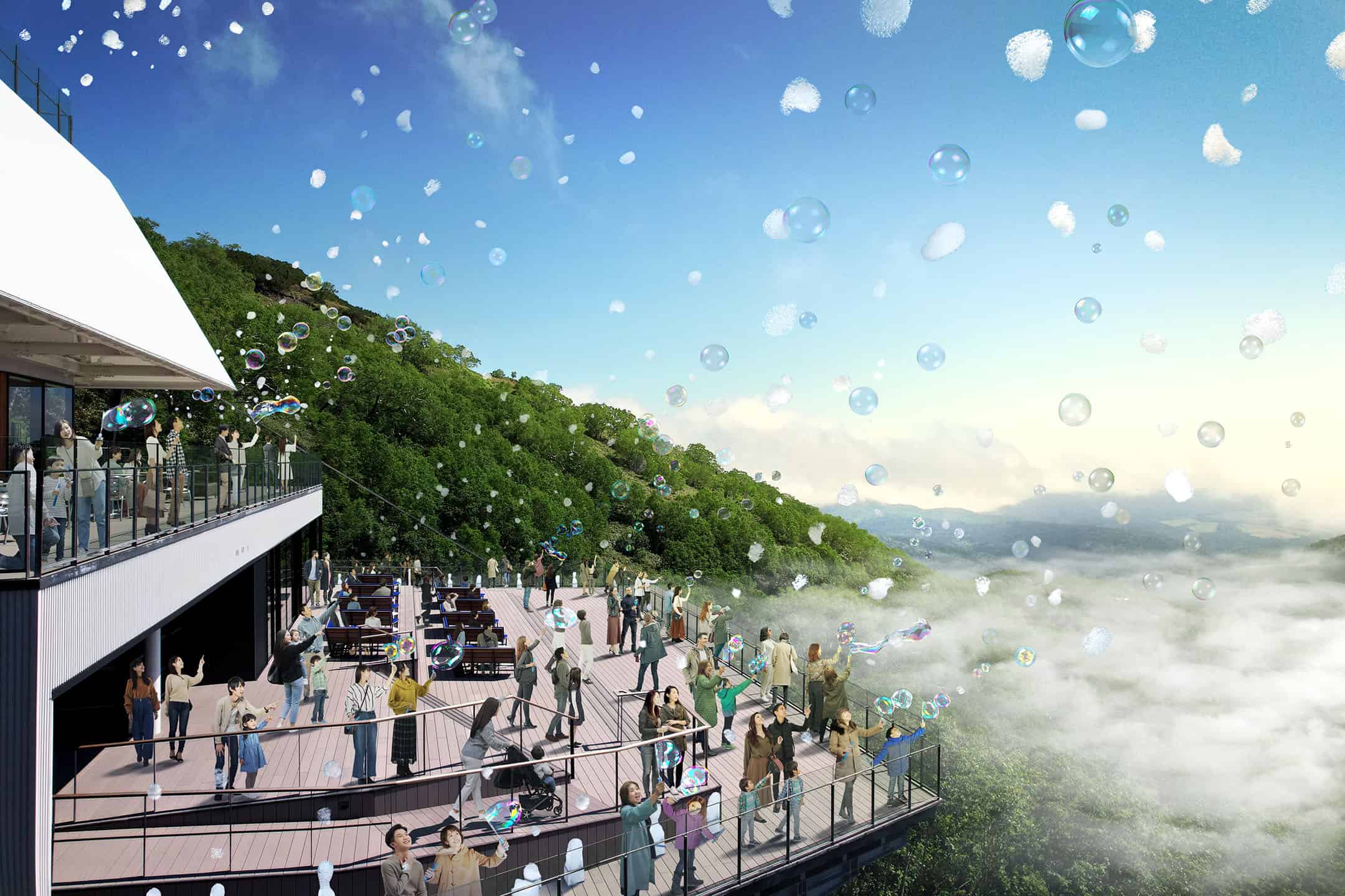 トマム】ダイナミックな雲海を鑑賞「雲海テラスオープニングセレモニー