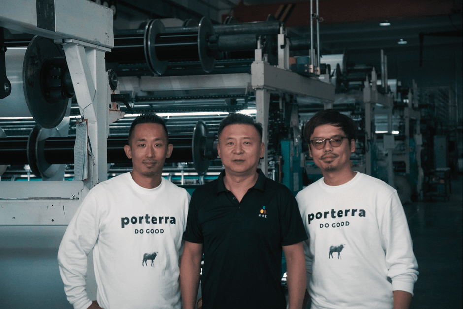 創業メンバー(右、左)