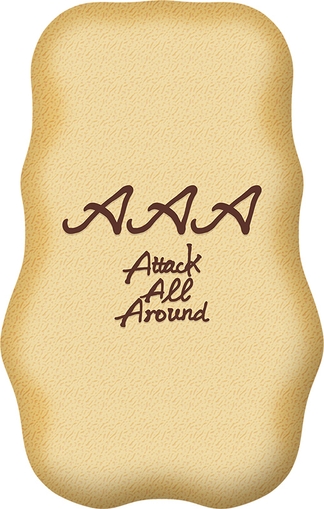 A～F賞 アイシングクッキークッション 裏面